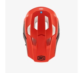 100% Fullface sisak Trajecta Fidlock Cargo Fluo red/piros-fekete - bikemiskolc.hu