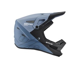 100% Fullface sisak Status matt Steel blue/világoskék-sötétkék - bikemiskolc.hu